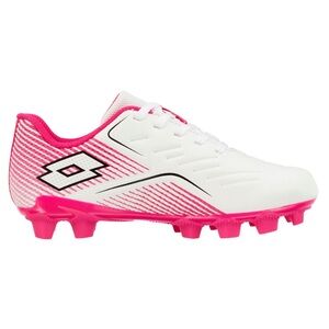 Lotto Kids' Pink and White Soccer Cleats